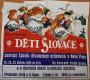 Nová Paka, SDO, Děti Slovače - plakát, 1935
