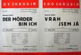 Chrudim, Spolek divadelních ochotníků, Vrah jsem já - plakát, 1942