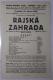 Česká Lípa, Jirásek, Rajská zahrada, Bernauer, r. F. Pochmanová, plakát 1933
