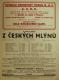 Divadlo Na Slupi, Z českých mlýnů - plakát, 1927