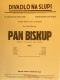 Praha-Nové Město, Divadlo Na Slupi, Pan biskup - plakát, 1936