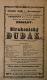 Sezemice, Ochotníci, Strakonický dudák - plakát, 1869