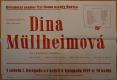 Hořice, Tyl, Dina Mülheimová - plakát, 1959