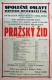 Heřmanův Městec, Spolek divadelních ochotníků Heřman, Pražský žid - plakát, 1928