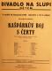 Praha-Nové Město, Divadlo Na Slupi, Kašpárkův boj s čerty - plakát, 1933