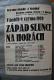 Nový Bydžov, Jirásek, Album plakátů, 1927 - 1942, Západ slunce nad tajgou - plakát, 1929