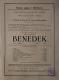 Polička, Spolek divadelních ochotníků, Vojáci, Pardubice, SDO, Emil Vachek: Benedek - plakát, 1937