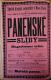 Nová Paka, SDO, Panenské sliby - Mořská panna - plakát, 1901