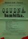 Dětenice, Ochotnické divadlo, Osudná bambitka - plakát, 1889