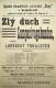Němčice, Šlégl, Zlý duch Lumpacivagabundus aneb Ludrácký trojlístek - plakát, 1907