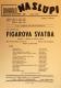Praha-Nové Město, ZK ROH LD - Divadlo Na Slupi, Figarova svatba - plakát, 1954