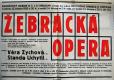 Chrudim, Dělnická tělocvičná jednota, Žebrácká opera - plakát, 1935