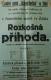 Žďár nad Sázavou, Sázavan-Havlíček, Rozkošná příhoda - plakát, 1921