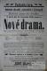 Litomyšl, JDO, Nové drama - plakát, 1901