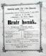 Dolní Stakory, ochotnický spolek Tyl, Bratr honák (dle Kaisera B. Zbraslavský) - plakát, 1888 v Řepově