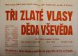 Dolní Újezd, ČSM, Tři zlaté vlasy děda Vševěda - plakát, 1961