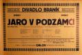 Praha-Braník,  Divadlo Braník, Jaro v podzámčí - plakát, 1927