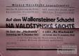 Litomyšl, Mládež Národního souručenství, Na valdštejnské šachtě - plakát, 1953