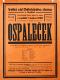 Chrudim, Dělnická tělocvičná jednota, Ospaleček - plakát, 1928