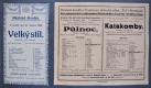 Prostějov, PAMÁTNÍK o div. činnosti J. Zlámala, programové plakátky 1920