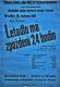 Hroubovice, Klicpera, Kniha plakátů, Chrást OB, Letadlo má zpoždění 24 hodin – plakát, 1951