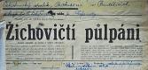 Budětice, OS Probuzení, Žichovičtí půlpáni – plakát, 1936