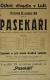 Luže, Jaroslav, Pasekáři - plakát, 1918