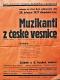 Hroubovice, Klicpera, Kniha plakátů, Muzikanti z české vesnice - plakát, 1937