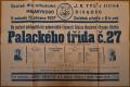 Jičín, Tyl, Palackého třída 27 - plakát, 1927