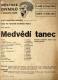 Havlíčkův Brod, SDO, Medvědí tanec - plakát,  1934