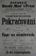 Praha-Nové Město, Beseda Okoř, Pokračování, Čupr na námluvách - plakát, 1901 