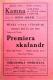 Chrudim, Mladá scéna, Premiera skafandr - plakát, 1933