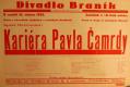 Praha-Braník, SDO, Kariéra Pavla Čamrdy - plakát, 1932