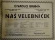 Praha-Braník, SDO, Náš velebníček - plakát, 1926