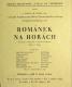 Praha-Vyšehrad, stolní společnost Uťala, Románek na horách - plakát, v Divadle Na Slupi, 1930