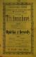Pardubice, Řemeslnická jednota, Tři ženichové - Opička z besedy - plakát, 1892