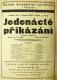 Pečky, Tyl, Jedenácté přikázání - plakát, 1923
