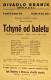 Praha-Braník, SDO, Tchyně od baletu - plakát, 1935