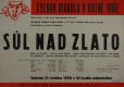 Kutná Hora, Tyl-Dům osvěty, Sůl nad zlato - plakát, 1958