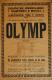 Praha-Michle, Družstvo divadelních ochotníků, Olymp - plakát, 1910