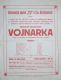České Budějovice, Tyl, čtenářsko-ochotnický spolek, Vojnarka – plakát, 1911