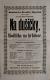Bystré, Ochotníci, Na dušičky - plakát, 1873