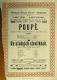Kolín, Tyl, Nymburk, Hálek, Poupě, Ve slabých chvilkách – plakát, 1904