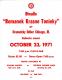 Cedar Rapids, Dramatický odbor Chicago III., Románek krásné Toničky - program, 1971