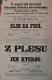 Pardubice, NJS, Dámský odbor, Slib za pecí - Z plesu - Jen kterou- plakát, 1895
