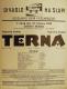 Divadlo Na Slupi, Terna - plakát, 1928