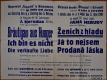 Ostroměř, Komenský, Ženich z hladu - Já to nejsem - Prodaná láska - plakát, 1941