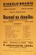 Praha-Braník, SDO, Rozvod na zkoušku - V začarovaném zámku - plakát, 1936