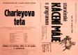 Proseč, Osvětová beseda, Charleyova teta - plakát, 1966