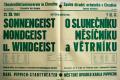 Chrudim, Spolek divadelních ochotníků, O Slunečníku, Měsíčníku a větrníku - plakát, 1941